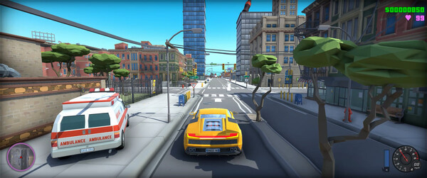 Screenshot z Clown Theft Auto: Woke City