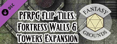Fantasy Grounds - Pathfinder RPG - Flip-Tiles - Fortress Walls and Towers Expansion Small Capsule Image