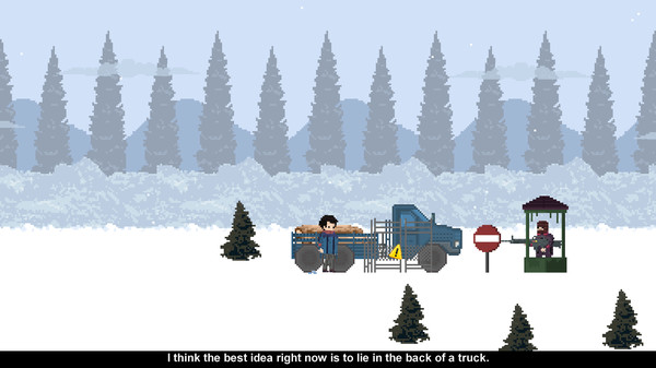 Screenshot z Winter tramp