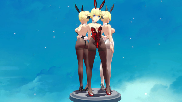 Screenshot z 星塔星夜MONOBEHEVO DLC 兔女郎