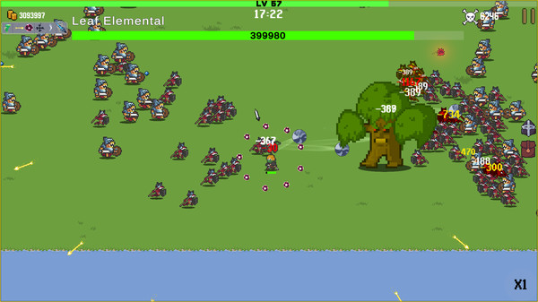 Screenshot z Pixel Survivors: Roguelike