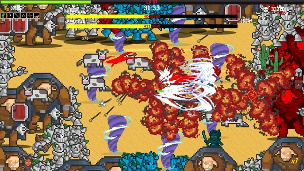 Screenshot z Pixel Survivors: Roguelike