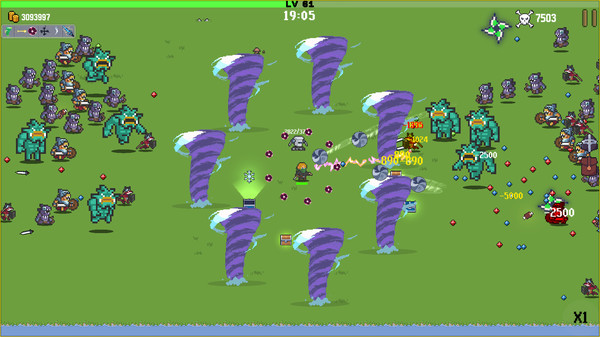 Screenshot z Pixel Survivors: Roguelike