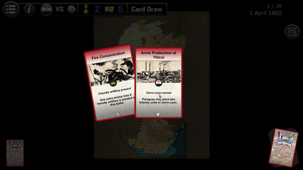 Screenshot z Wars Across The World: Curupayti 1866
