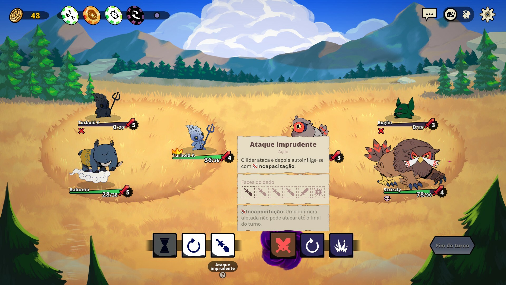 Screenshot de Dicefolk