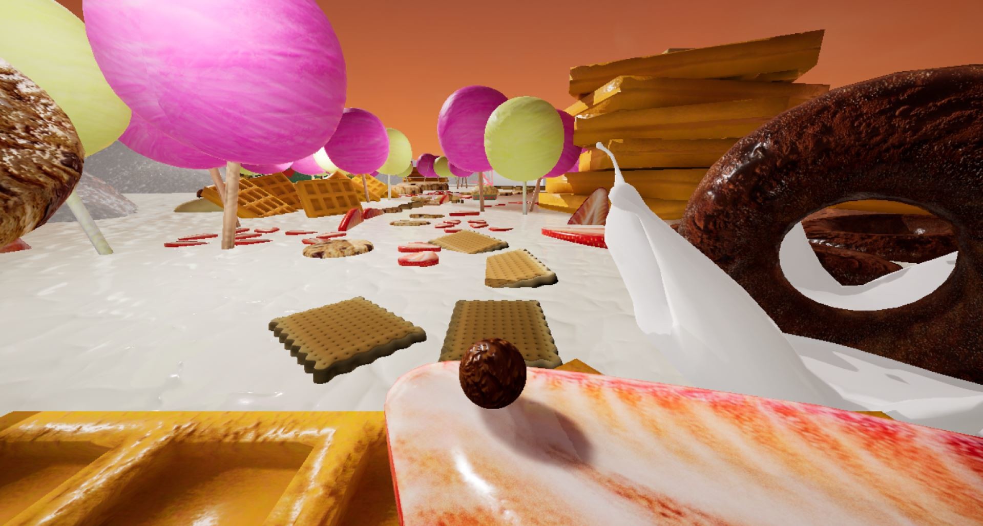 A Chocolate World (the impossible game) screenshot #5