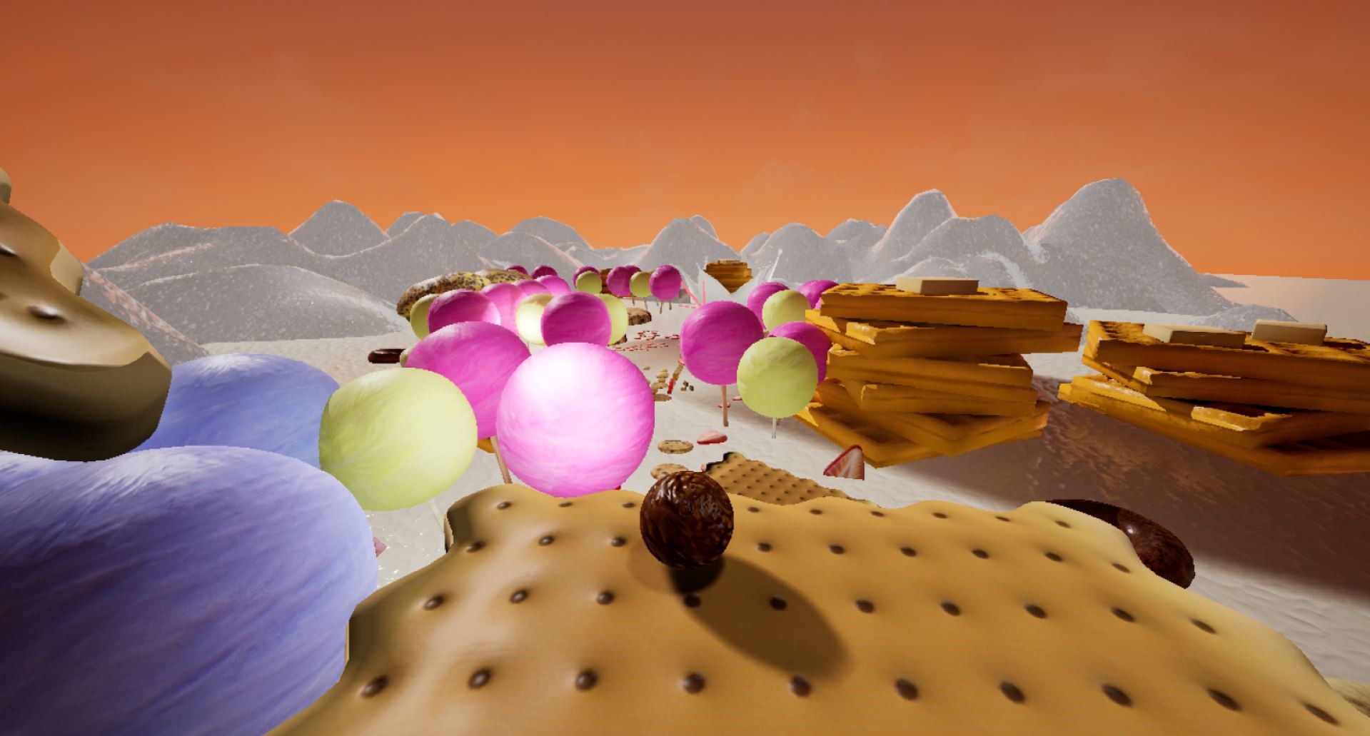 A Chocolate World (the impossible game) screenshot #2