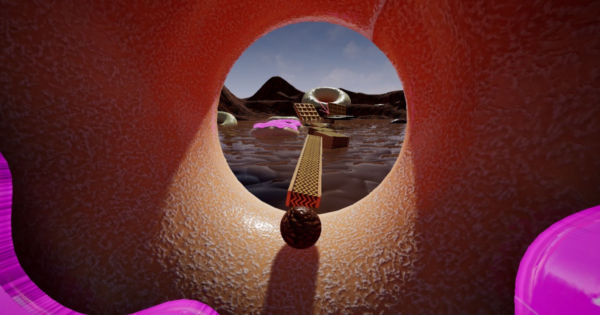 A Chocolate World (the impossible game) screenshot #4