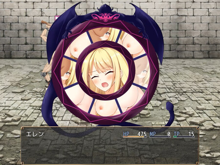 Screenshot z Paze Knight Ellen and the Dungeon town Sodom