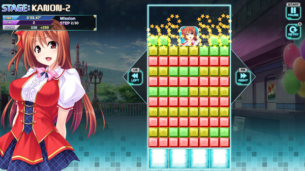 Screenshot of Pretty Girls Escape gameplay showing in-action mechanics