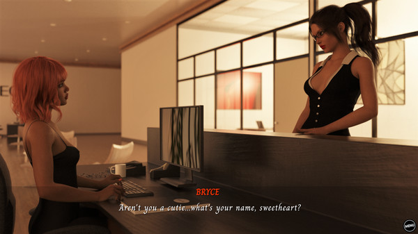 Futanari Sex - The New Boss screenshot 1