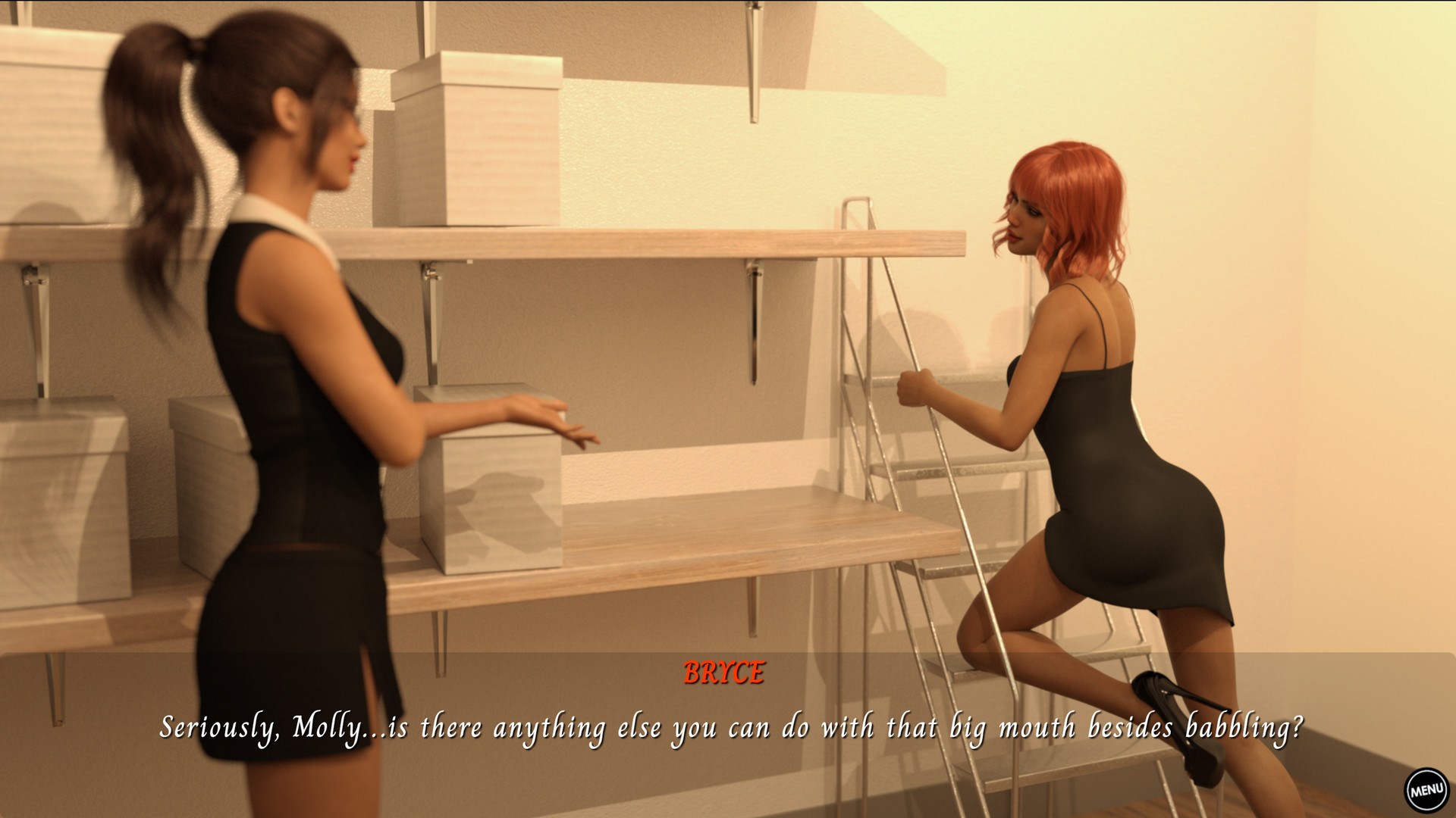 Futanari Sex - The New Boss screenshot #5