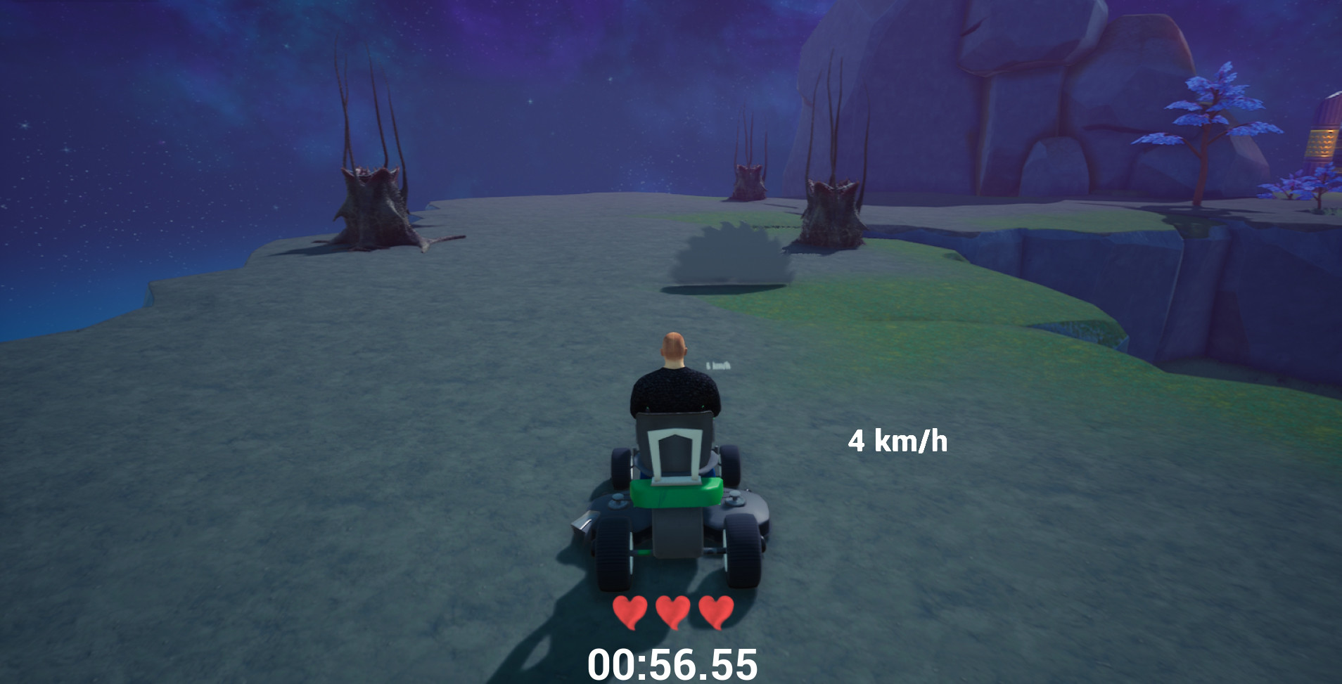 Lawnmower game: Mortal Race screenshot screenshot 2