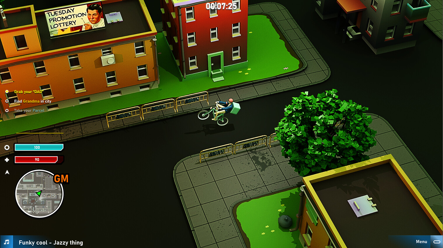 screenshot of Adventures of Deliveryman 1