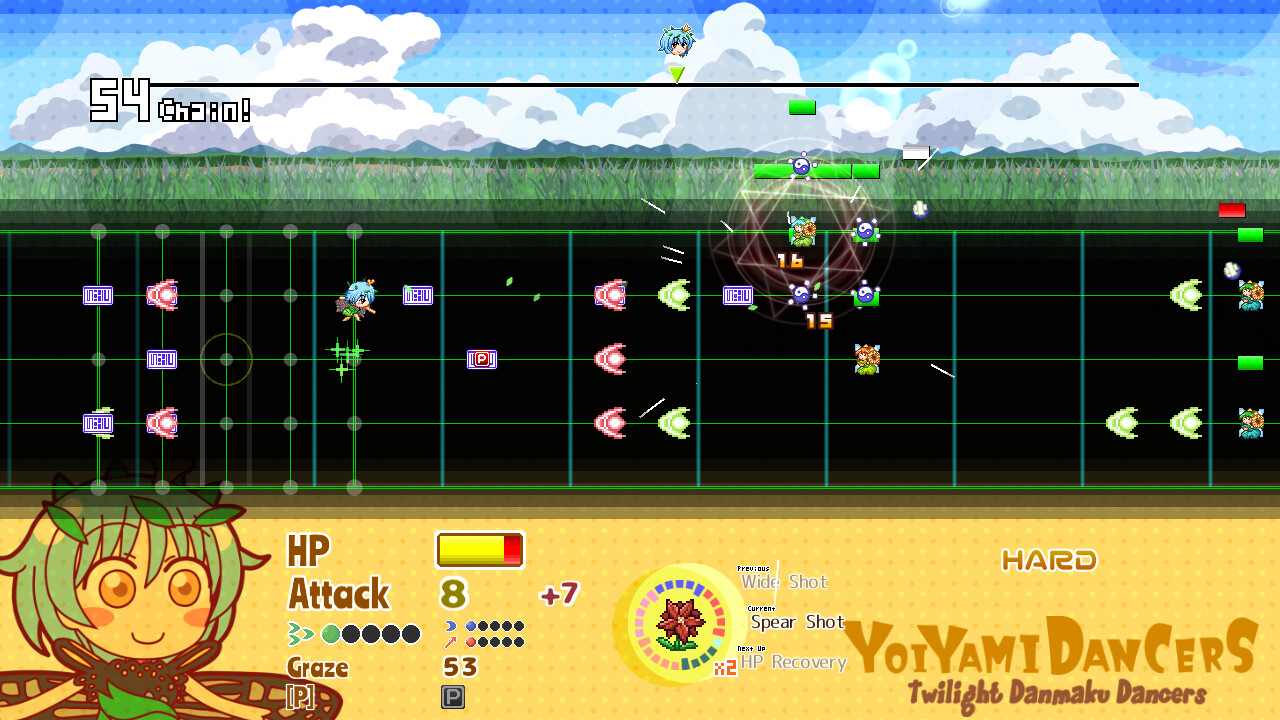 Yoiyami Dancers: Twilight Danmaku Dancers screenshot 3