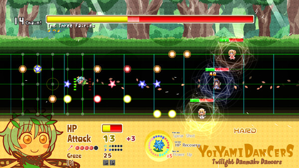Yoiyami Dancers: Twilight Danmaku Dancers screenshot 6