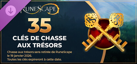 RuneScape : 35 clés de Chasse aux trésors