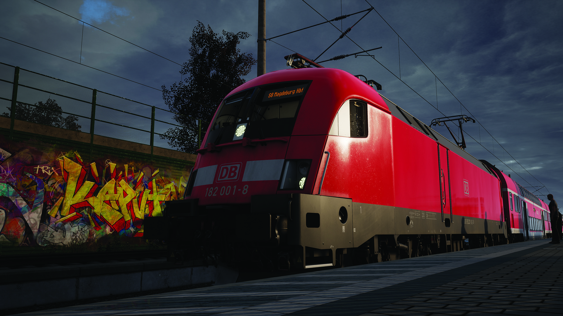 Train Sim World®: DB BR 182 Loco Add-On - TSW2 & TSW3 compatible Featured Screenshot #1