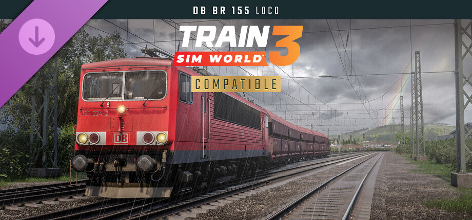 Train Sim World® 3: DB BR 155 Loco Add-On cover art