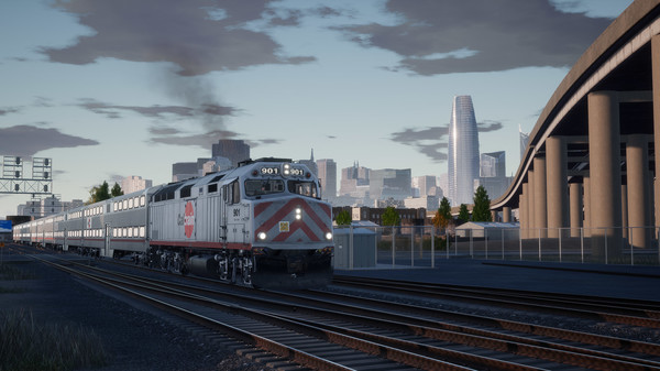 Train Sim World®: Peninsula Corridor: San Francisco - San Jose Route Add-On - TSW2 & TSW3 compatible