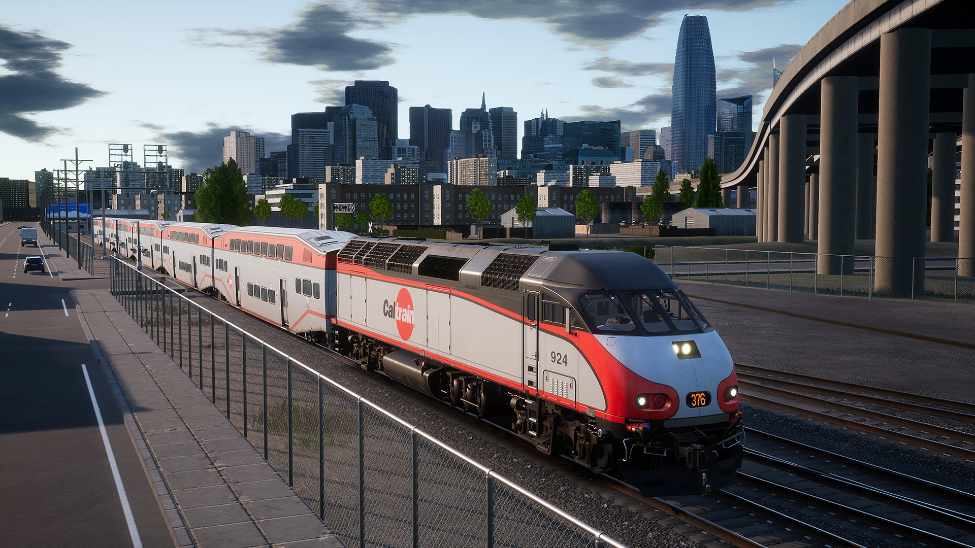 Train Sim World®: Caltrain MP36PH-3C Baby Bullet Loco Add-On - TSW2 & TSW3 compatible Featured Screenshot #1