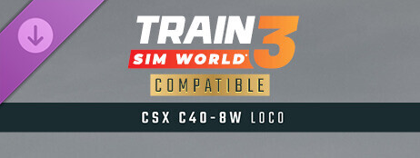 Train Sim World® 3: CSX C40-8W Loco Add-On cover art