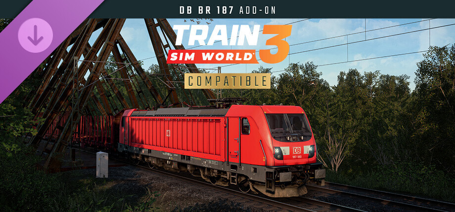 Train Sim World® 3: DB BR 187 Loco Add-On cover art