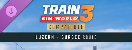 Train Sim World® 3: S-Bahn Zentralschweiz: Luzern - Sursee Route Add-On cover art
