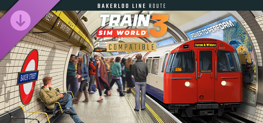 Train Sim World® 3: Bakerloo Line Route Add-On cover art