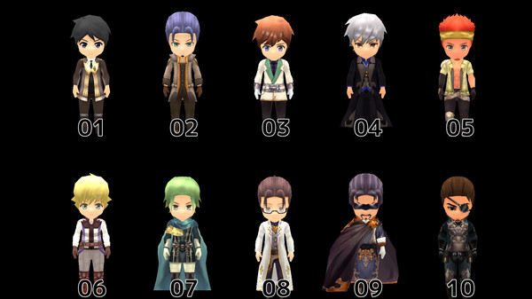 Screenshot z SMILE GAME BUILDER SMILE Characters Vol.1