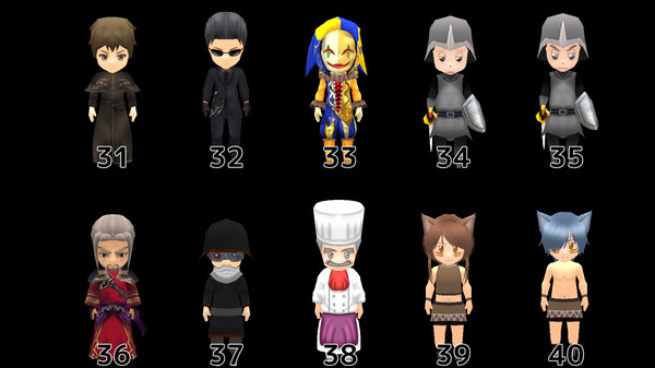 Screenshot z SMILE GAME BUILDER SMILE Characters Vol.1