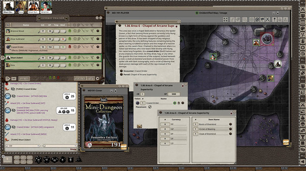 Fantasy Grounds - Mini-Dungeons Bundle #191-195