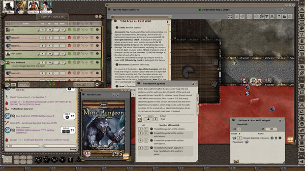 Fantasy Grounds - Mini-Dungeons Bundle #191-195