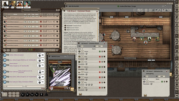 Fantasy Grounds - Mini-Dungeons Bundle #191-195