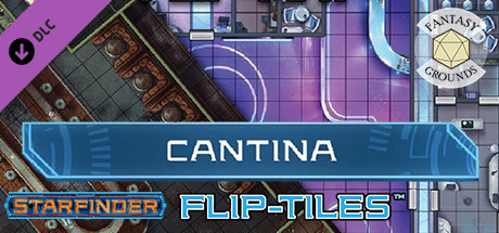 Fantasy Grounds - Starfinder RPG - Flip-Mat - Cantina Header Image