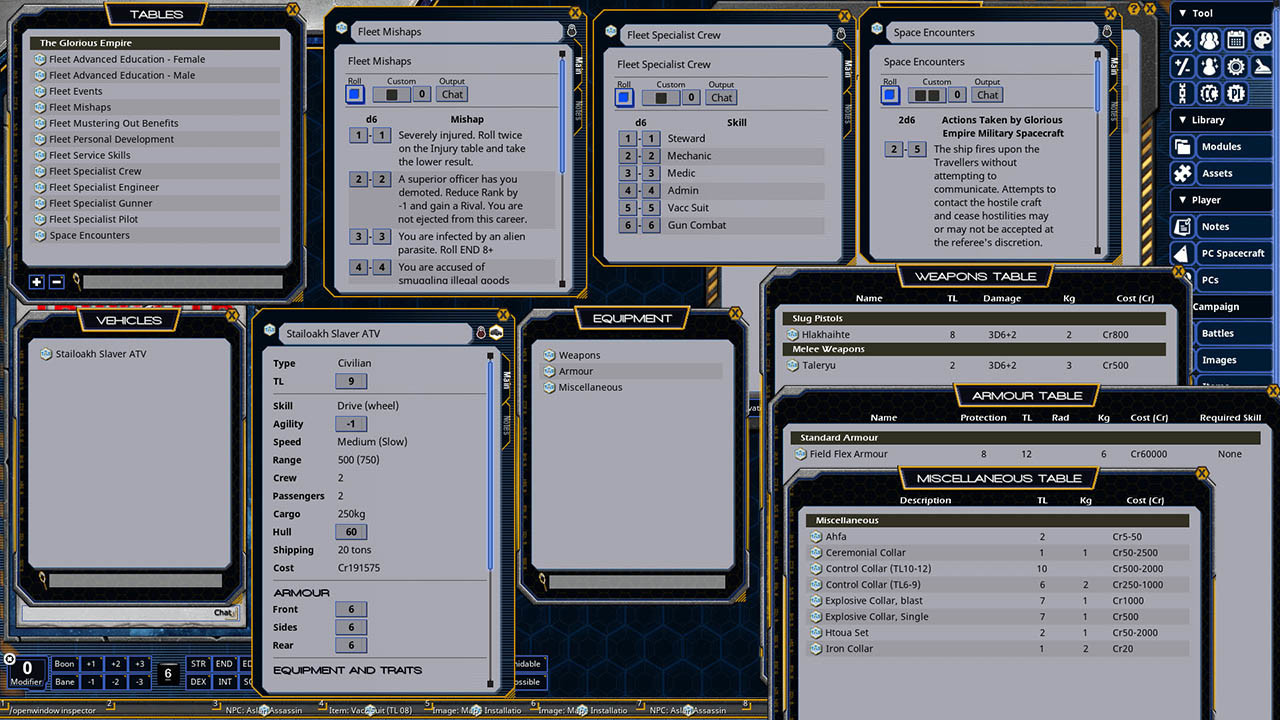 Fantasy Grounds - The Glorious Empireのスクリーンショット 1