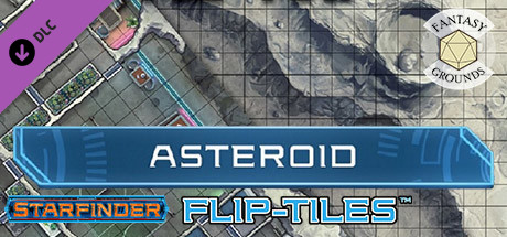 Fantasy Grounds - Starfinder RPG - Flip-Mat - Asteroid