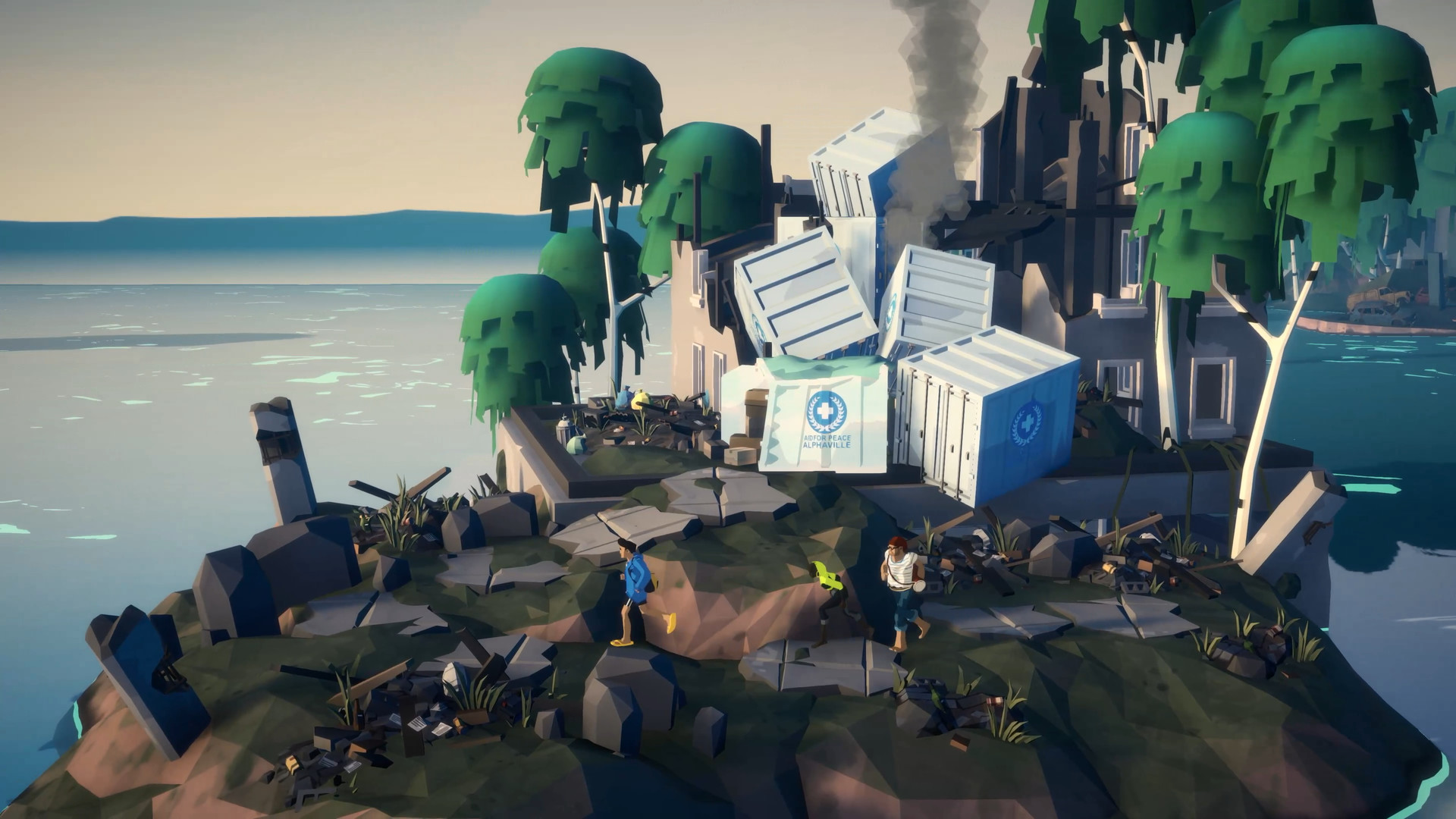 Скриншот игры Highwater