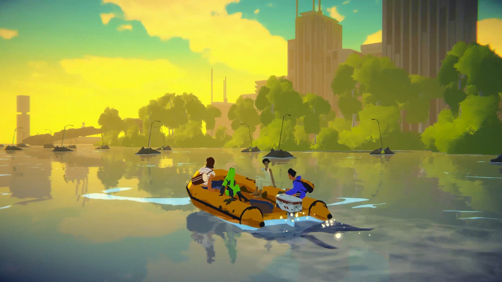 Скриншот игры Highwater