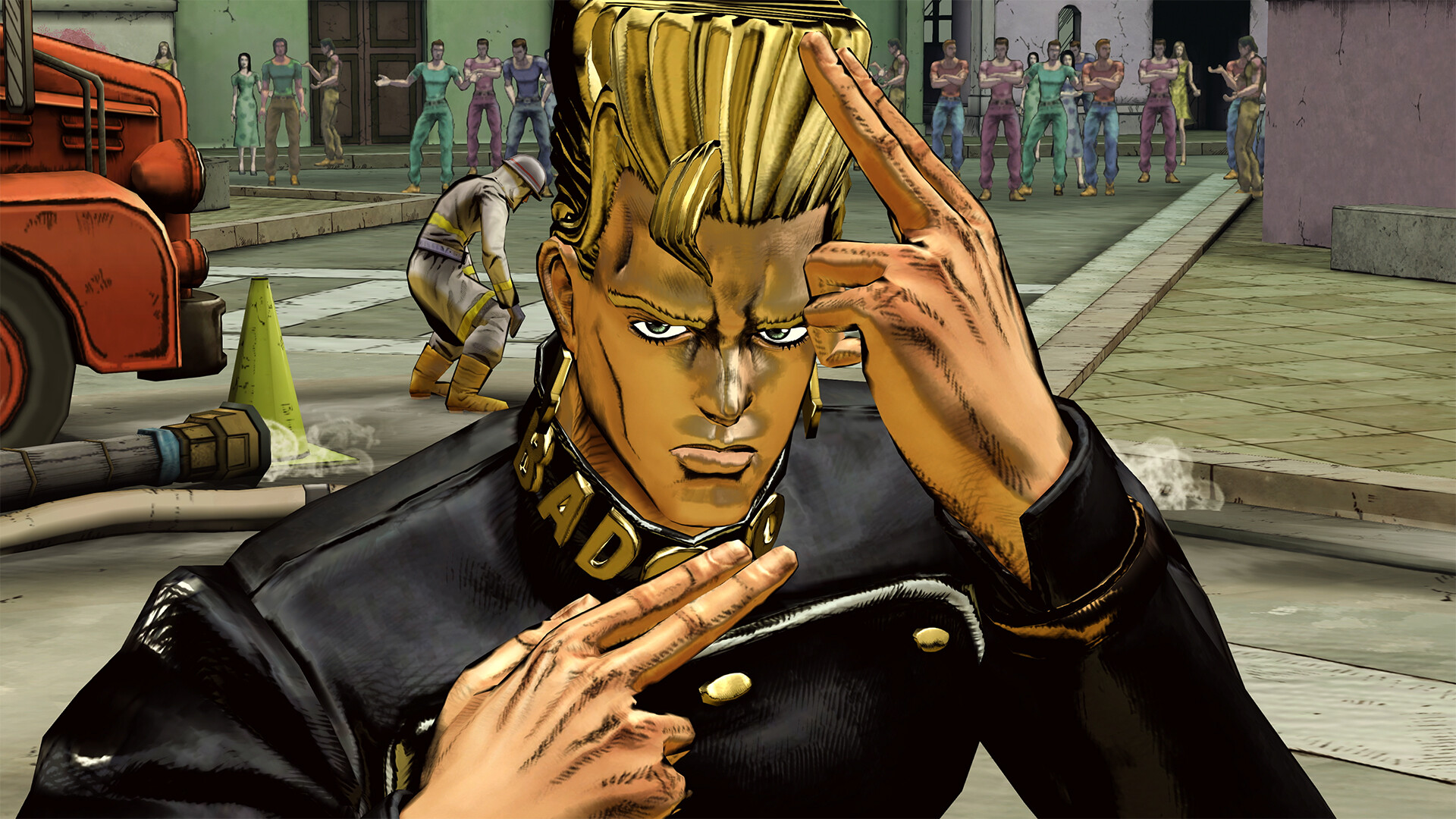 JoJo's Bizarre Adventure: All-Star Battle R - Keicho Nijimura DLC Featured Screenshot #1