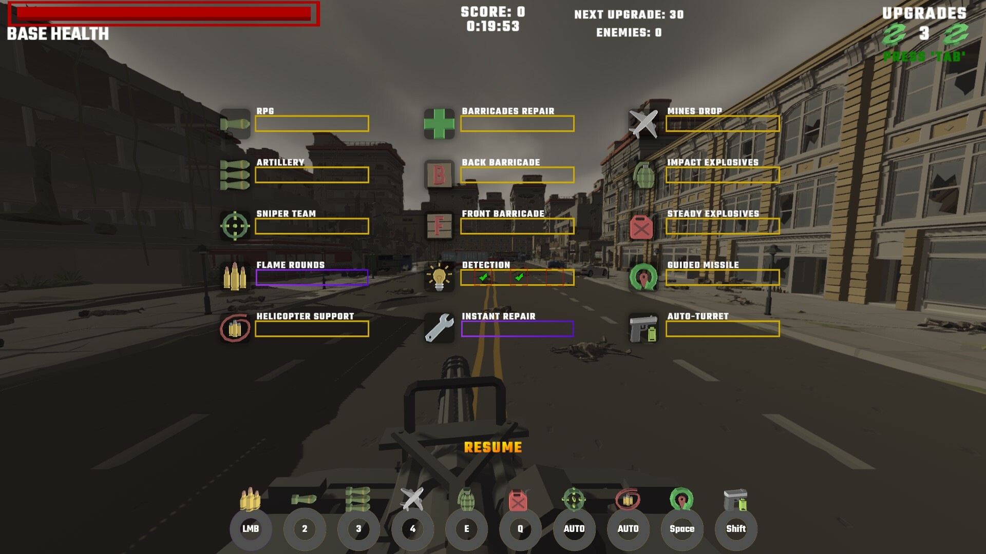 screenshot of Zombie Spree: The Dawn 2