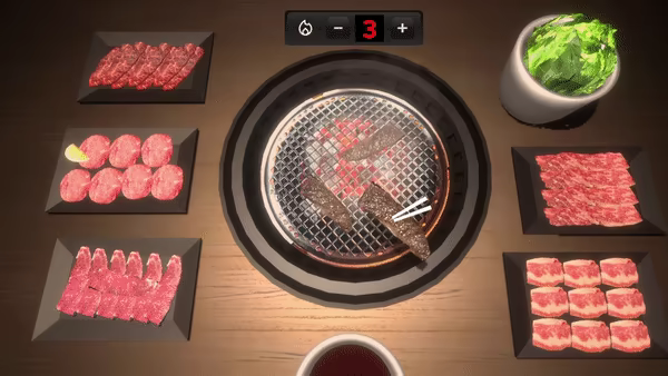 Yakiniku simulator video 5