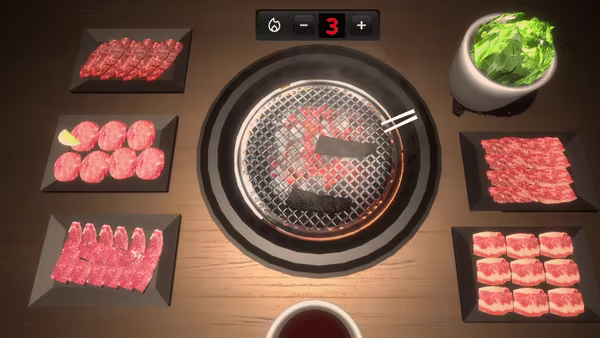 Yakiniku simulator video 4