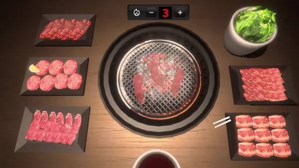 Yakiniku simulator video 3