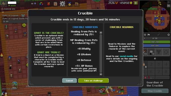 Screenshot z Realm of the Mad God Exalt