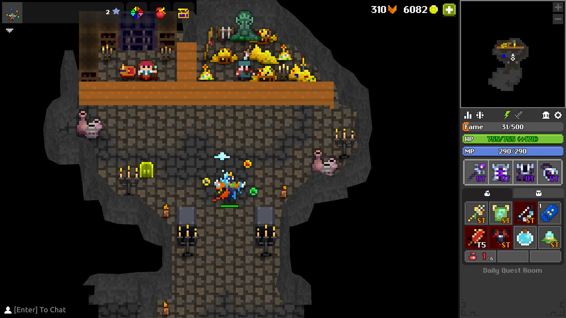 Screenshot of Realm of the Mad God Exalt