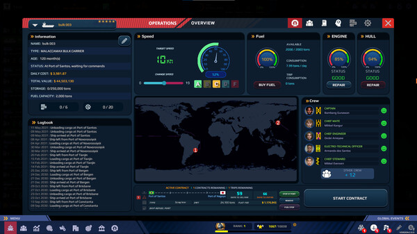 Screenshot 2 of SeaOrama: World of Shipping - additional gameplay view