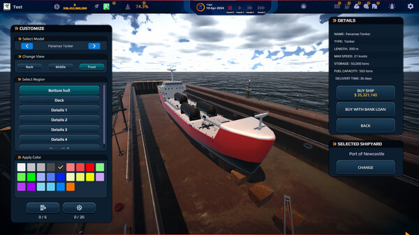 Screenshot 3 of SeaOrama: World of Shipping - more gameplay footage