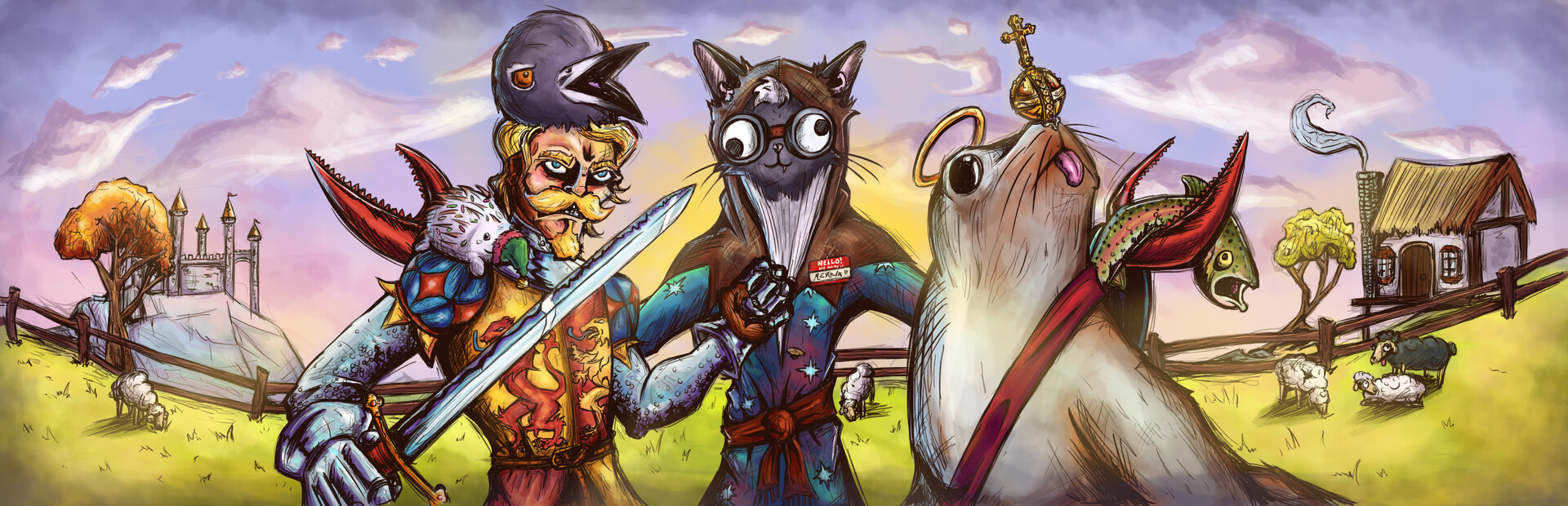 King Arthur's Petaldust Saga