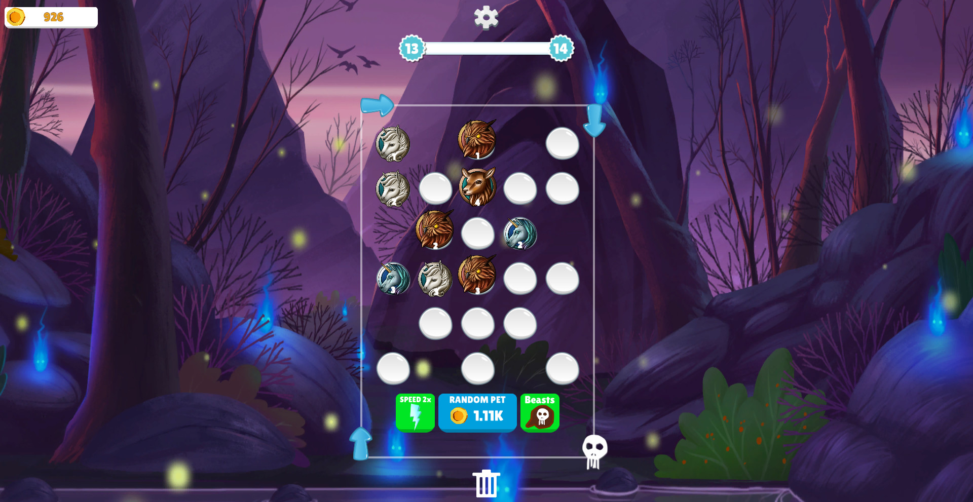 #3. Merge Beasts - Defense Game (Steam) 由: Boogygames Studios